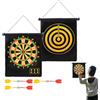 Genérico Bersaglio magnetico per freccette per bambini, gioco divertente da interno all'aria aperta, gioco di freccette a doppio lato magnetico per bambini e adulti, per interni ed esterni