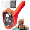 Generisch Maschera da snorkeling per adulti, impermeabile, con vista panoramica, per piscina, snorkeling, esplorazioni subacquee, uomini e donne