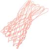 Lurrose Rete da Basket Design Anti Groviglio Piena Luminosa Rosa in Poliestere Resistente alle Intemperie per Campi da Basket All'aperto e Parchi
