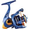 HVSYVVSRL Mulinello da pesca con ruota in metallo 5.2: 1 2000-7000 rapporto di trasmissione ad alta velocità Casting eccezionale potenza (serie 2000)