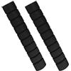 Healeved 2 Pezzi Copertura in Spugna Antiscivolo per Barra Singola, Grip Ergonomico Nero Stabilità Migliorata, per Esercizi di Trazioni in Palestre Professionali