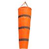 VIOLDHHJK Manica A Vento Manica a Vento da 100/150/200 cm Misurazione della direzione del Vento all'aperto Cintura Riflettente Banderuola antistrappo for l'aeroporto Aviazione Garden Farm(80cm)