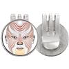 no/no Pechino Opera Head Colorful Weishuihe Golf Ball Marker Hat Cap Clip Smalto Magnetico