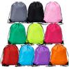 flintronic 10 Pezzi Palestra Borsa da Spiaggia, Sportiva Gym Sack, PE Borse con Coulisse, Zaino a Corda per Sport, Spiaggia, Viaggi, Vacanze - Unisex