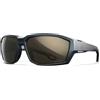 Wiley X Alpine Captivate - Occhiali da sole di sicurezza per uomo e donna, protezione UV per tiro, pesca e ciclismo, montatura grigio grafite opaca, lenti a specchio in tungsteno