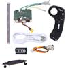 MechKit Kit Telecomando Controller per Skateboard Elettrico, 36V 10S 12A Longboard Elettrico Sinusoidale Dual Drive Hub Motor Controller Scheda Madre ESC con Telecomando