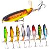 GALPADA Artificiali per Pesca 13g 10cm in Plastico Ganci Resistenti e Aspetto Realistico per Pesca Bass e Aspius
