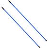 TUXCAXI Allenati Come Un Professionista con i Bastoncini di allineamento da Golf, Confezione da 2, per Giocare a Golf all'istante. Questi Bastoncini, Blu, 1243x25mm
