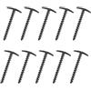 BGHYJKOL Picchetti Tenda 5/20pc Outdoor Camping Tent Pegs Screw Anchor Stakes Ground Nail Anchors Windproof Accessories(Black 5pc)
