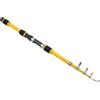 LVYXON Canna da pesca telescopica in fibra di carbonio da 1,8 m, mimetica, portatile, tascabile, per pesca alla carpa, gabbia e gancio per corda, uso all'aperto e viaggi (verde)