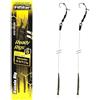PRO FILSTAR Ronnie Rig - Ami da Pesca N6, Filo da Pesca Fluorocarbon 20cm/11,3kg - Anti Tangle - Accessori Pesca alla Carpa - Attrezzatura Carpfishing - Pop Up Carp Fishing Hook - Ganci Boiles Pellet