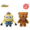 SEGA Raro Minions Bob & Tim L Peluche Bambola a Scacchi Stile Ver. 2024 Set Di 2 Da