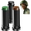 AONAT Camouflage Face Paint Sticks, 3 Pezzi pittura per il viso Mimetica, Bastoncini di Pittura per Il Viso Mimetici, Pittura del Viso E del Corpo, Trucco Militare Mimetico (Nero, Marrone, Verde)