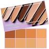 Appdo Pimby Fondotinta Palette Correttore Viso, 8 Tonalità, Texture Morbida Opaca, Per Coprire Imperfezioni E Occhiaie, Palette Trucco Viso Completa, Uso Quotidiano (Medium)
