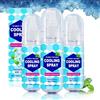 Generisch Spray rinfrescante alla menta da 50 ml, spray rinfrescante istantaneo per clima caldo, nebbia rinfrescante a lunga durata per viso, corpo, vestiti, delicato sulla pelle, per sport, campeggio, ufficio