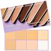 Appdo Pimby Fondotinta Palette Correttore Viso, 8 Tonalità, Texture Morbida Opaca, Per Coprire Imperfezioni E Occhiaie, Palette Trucco Viso Completa, Uso Quotidiano (Light)