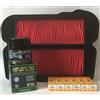 Hiflofiltro / NGK Kit Di Servizio Per HONDA GL1500 (1988 A 2001) Filtro Aria / Olio E 6 Candele