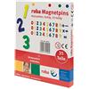 roba Numeri Magnetici, 35 Pezzi, Giocattolo Scolastico per Bambini, Multicolore