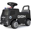 TURBO CHALLENGE - Mercedes Antos GIGN - Camminatore - 119218 - Ruote Libere - Nero - Max 25 kg - Plastica - Batterie Non Incluse - Giocattolo per Bambini - Regalo - A partire dai 12 mesi