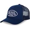 Von Dutch Cappello da uomo e da donna regolabile, berretto Trucker LOF, regolabile con strapback, Blu marino, Taglia unica