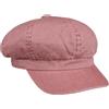 LIPODO CAPPELLISHOP Uni Washed Cotton Coppola Newsboy Unicolore Donna Primavera Estate
