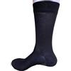 Infinity 12 paia calze corte uomo 100% calze corte uomo 100% Cotone Filo di Scozia Elasticizzato (43-46, Nero)