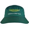 Aston Martin F1 Official Team Replica Bucket Hat, Cappellopello Unisex - Adulto, Green,