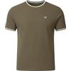 GUESS Uomo T-Shirt Manica Corta F6GI06K6XN4 Cotone Verde L