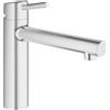 Grohe Concetto rubinetto da cucina, orientabile, 31128DC1, Concetto supersteel [Rubinetteria da Cucina > Rubinetti da Cucina]