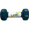LINE Pesi 1 x 2 kg - DUMBBELL - Altero all'unità per palestra, muscolatura e rinforzo, linea, blu