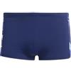 adidas Uomo Ripstream Team Graphic Swim Boxers Swimwear, Dark Blue, 40