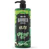 Barber Marmara No.78 Transparent Non-Foaming Shave Gel with Pump 1L | Professional Turkish Barber Quality for Precision Shaving. Ideal for Beard Contours, Neckline and Close Shaves.