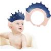Romon Cappello Doccia Bambini, Visiera Doccia Bambinis,Cuffia da Doccia, Doccia Cap per Bambino,Cappello da Doccia per Bambini Regolabile(Blu)