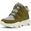 SOREL Kinetic Impact Caribou Plus - Stivali impermeabili da donna, Verde utilità/Aloe chiaro, 41 EU