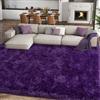 Ailyei Tappeto grande per soggiorno, 20 x 25 cm, ultra morbido, viola, per camera da letto, cameretta dei bambini, camera da letto, camera dei bambini, decorazione per la casa, antiscivolo, 20 x 25 cm