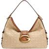 GUESS borsa a tracolla Camden Shoulder Bag Natural/Cognac beige