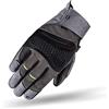SHIMA Air 2.0 Guanti Moto Estivi Uomo Pelle Lungo Ventilato Perforato Omologati Guanto per Motocicletta Touchscreen Ventilata Protettore Rinforzato Abbigliamento (Uomo, Grigio, XXL)