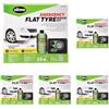 Slime CRK0305-IN Flat Tyre Puncture Repair, Smart Repair, Emergency Kit for car tyres, includes sealant and Tyre Inflator Pump, suitable for cars and other highway vehicles, 15 min fix