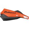 Polisport 8308800004 - Paramani Trail Blazer 2 Punti di Fissaggio con Barra in plastica MX-Style con Kit di Montaggio Incluso Compatibile con Tutti i Modelli MX/Enduro en Color Arancione/Nero