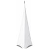 Trimming Shop Dj Treppiedi Altoparlante Stand Scrim Copertura - Stretch Spandex Nero / White