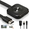 Astraveo Wireless HDMI Dongle 1080P HDMI Wireless Ricevitore HD-MI Wireless 2.4G/5G WiFi Dongle Screen Mirroring Display Wireless Adattatore per Android,iOS, Windows,Mac,Chromecast Streaming Facile senza cavo
