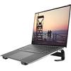 konsol Supporto per computer portatile 10-15,6 pollici, console, supporto ergonomico in alluminio, portatile, con prese d'aria, supporto universale compatibile per MacBook, Dell, HP, Samsung