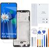 H&LYCYJ Display Schermo per Samsung Galaxy A32 4G TFT A325F A325F/DS A325M A325N LCD Schermo Kit di Ricambio con Telaio (Senza impronte digitali)