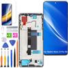 HLYGZX Display di ricambio per Xiaomi Redmi Note 13 Pro 5G LCD Schermo TFT 2312DRA50C Display Touch Digitizer Assembly Kit parti di riparazione (nero con cornice, senza impronte digitali)