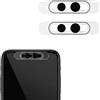 Fukaisu 2pz Privacy Copertura Fotocamera Frontale, Materiale Trasparente Cover Copri Fotocamera Frontale Cellulare Riconoscimento Facciale Attiva/Disattiva per iPhone 17/16/15/14 Pro Max/Pro (Nero)