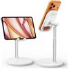 Lamicall Supporto Telefono Scrivania Regolabile - [Altezza & Angolo Regolabili] Porta Cellulare da Tavolo con Base Metallica Stabile, Supporto Universale per iPhone/Android e 4-10 Smartphone & Tablet