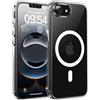 TOCOL Cover Magnetica per iPhone 16e 6,1 Pollic, Compatibile con MagSafe, Senza Ingiallimento, Trasparente