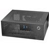 Goodisory A09 Nero Typec (10g)+USB3.0 Nero Mini-ITX 0.8mm SPCC Computer Desktop Case Fit in Flex PSU