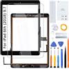 H&LYCYJ Touch Screen per iPad 6th (2018) 9.7 pollici A1893 A1954 Touch Screen Digitalizzatore Vetro Schermo di Ricambio Assembly with Kit (Nero con Pulsante Home, No LCD)