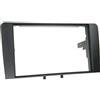 Carav Mascherina autoradio 2 DIN per A3 8P 8PA in nero 281320-14-0